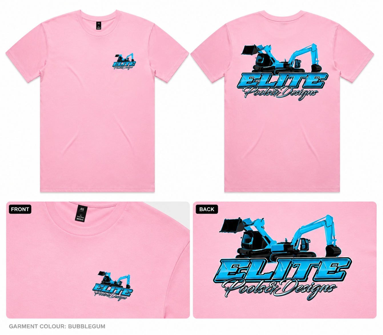 Staple tee Colour print